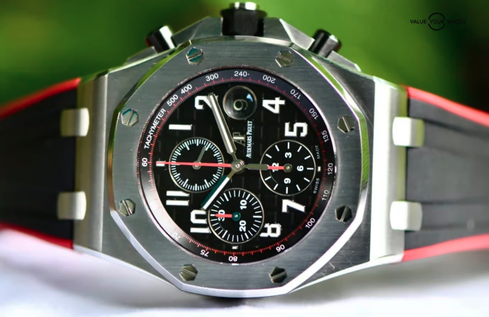 Audemars Piguet Royal Oak Offshore 42mm Chronograph Vampire Box & Strap 26470ST
